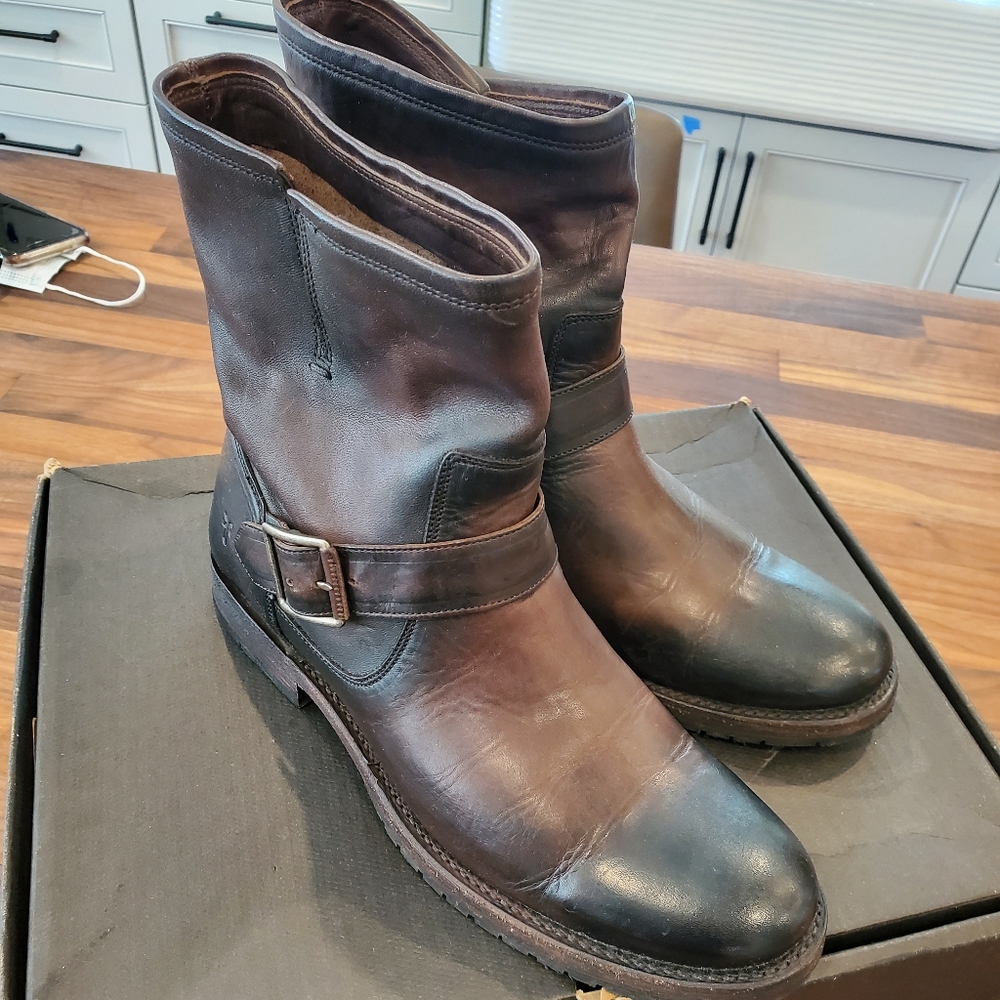 Natalie Engineer Short Boot